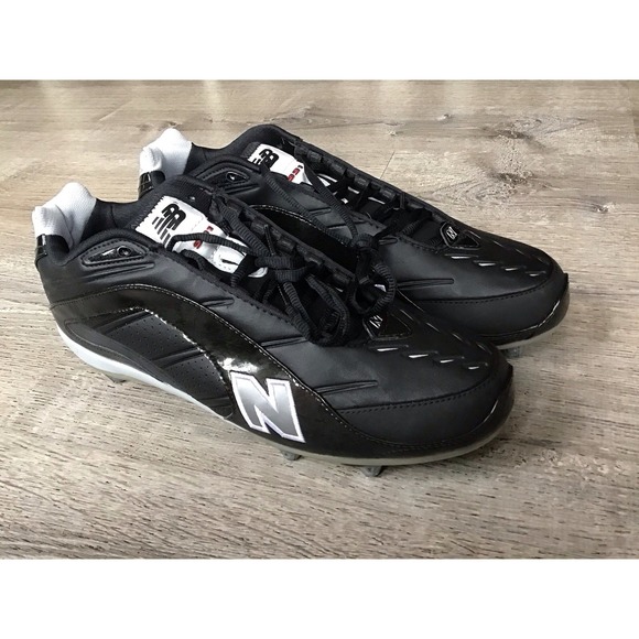 New Balance 991 Mens Size 11 D Football Cleats Black Silver Cleat MF991LK main image 10
